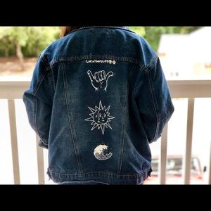 Customized Oversized Denim Jacket